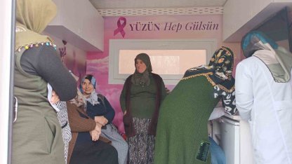 Ağrı’da gezici kanser tarama aracı köy köy dolaşarak kadınlara ücretsiz hizmet sunuyor