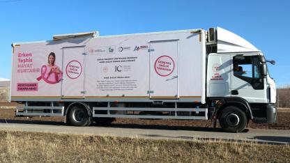 Ağrı'da gezici kanser tarama aracı köyleri geziyor