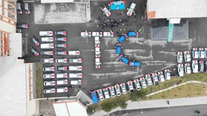 Ağrı’da güvenlik güçlerine 85 yeni araç teslim edildi