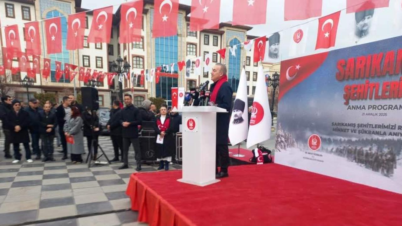 Alibeyoğlu: Sarıkamış Harekatı tarihin tozlu raflarında kalmıştı