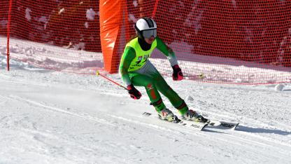 Alp Disiplini FIS Sarıkamış Cup Yarışları heyecanı sürüyor