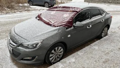 Ardahan'da kar ile soğuk hava etkisini gösteriyor