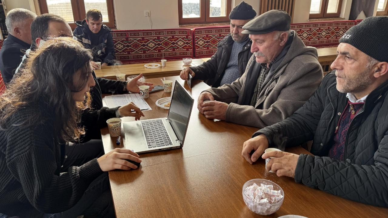 Ardahan'da mobil tarım sayımı