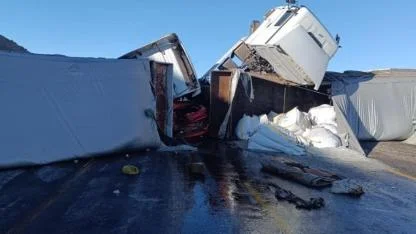 Ardahan’da feci kaza