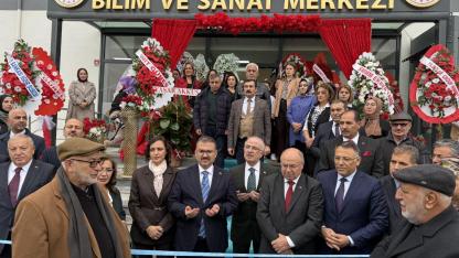 Azer-İshak Yaycılı Bilim ve Sanat Merkezi hizmete açıldı