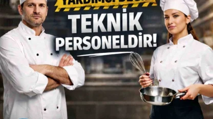 Çelebi; "Aşçılarımız yardımcı değil, teknik personeldir"