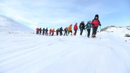 Dağcılar Sarıkamış şehitlerini zirvede andı