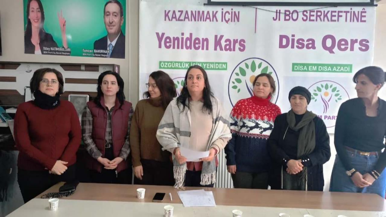 DEM Parti, Prof. Dr. Tülay Diken’in söylemlerini protesto etti