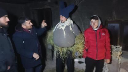 Doğu Anadolu köylerinde kış eğlencesi
