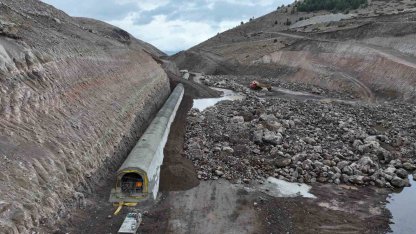 Doruklu Barajı’nda çalışmalar sürüyor