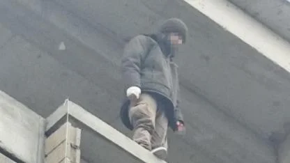 Horasan’da intihar girişiminde bulunan şahıs ikna edildi