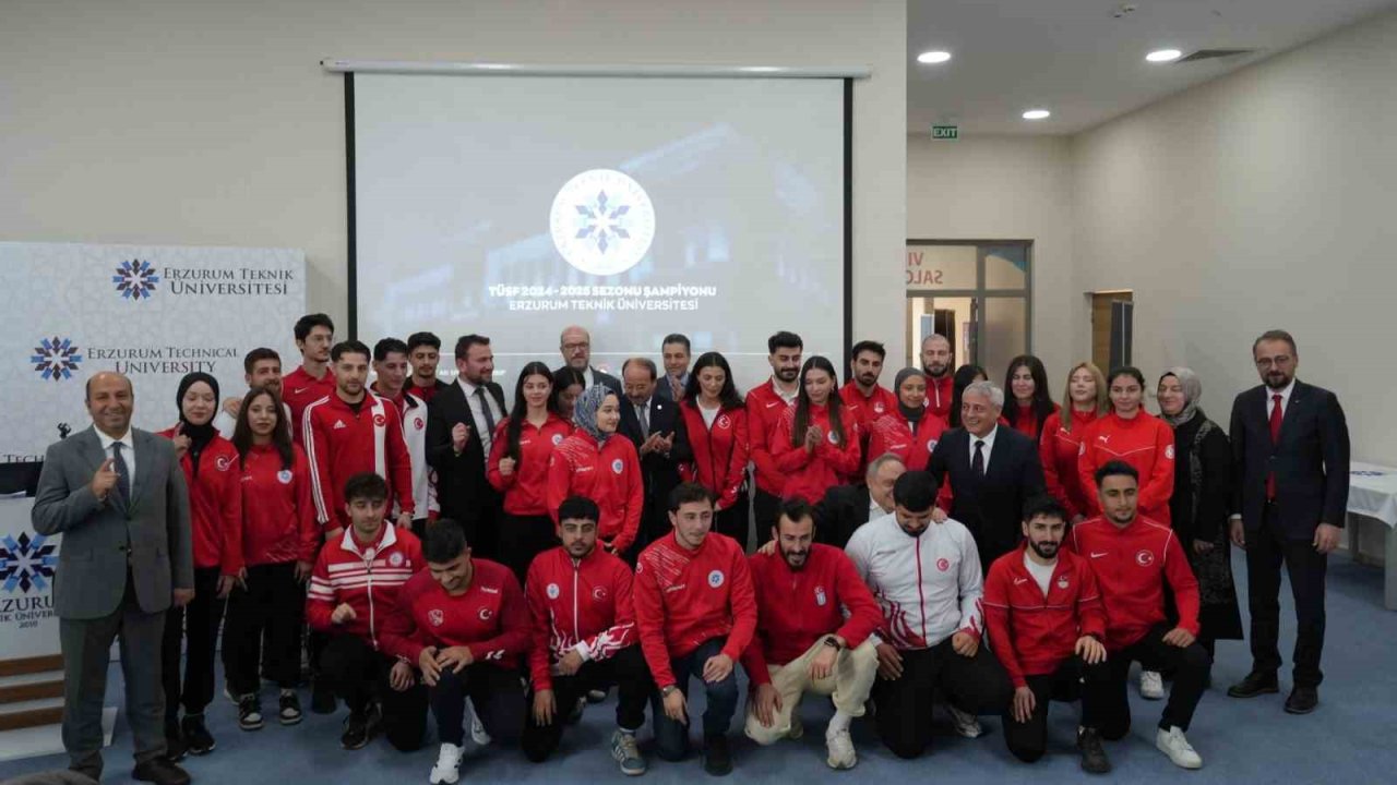 Erzurum Teknik Üniversitesi, ÜNİLİG Türkiye şampiyonluğunu kutladı