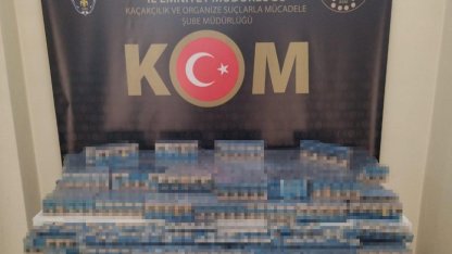 Erzurum’da kaçak sigara operasyonu