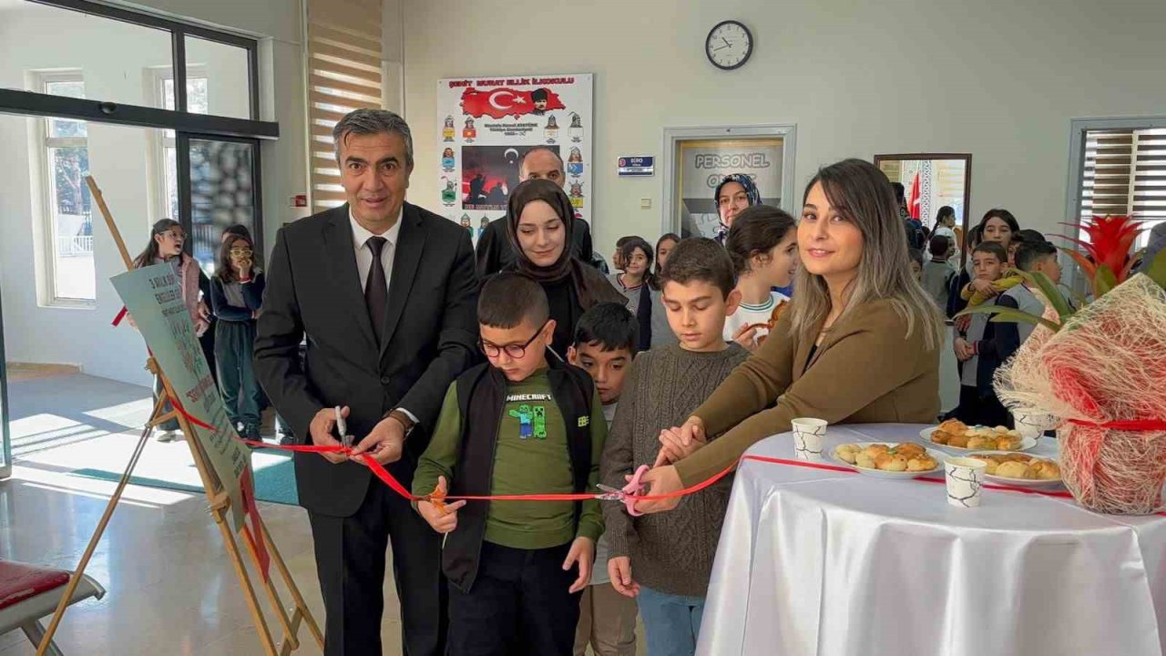 Erzurum’da özel öğrencilerden anlamlı sergi