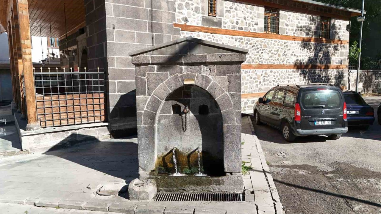 Erzurum’un tarihi çeşmelerinin belgeseli çekildi