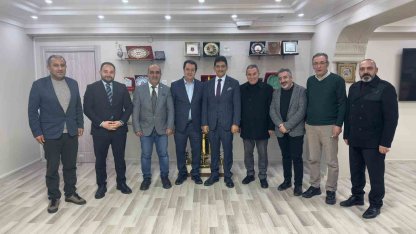 DAGC yönetimi, ETB Başkanı Oral'ı ziyaret etti