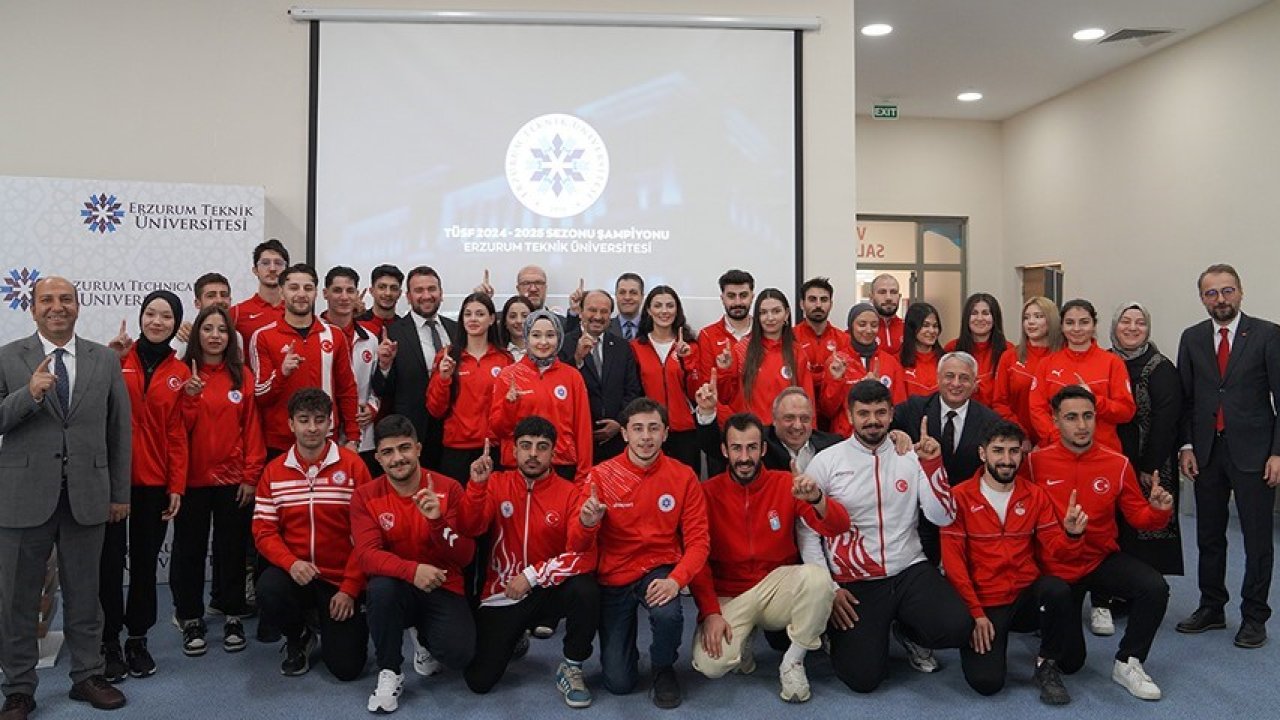 ETÜ, üniversiteler ligindeki şampiyonluğunu basın buluşmasıyla kutladı