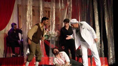 "Hançer Havası" oyunu sergilendi