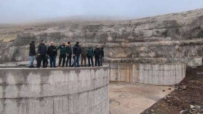 Iğdır ve Tuzluca Barajı inşaatında inceleme