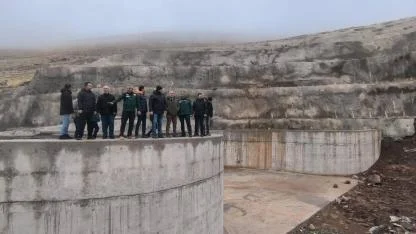 Iğdır ve Tuzluca Barajı inşaatında inceleme