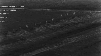 Termal kamera ve İHA’larla 3 kaçak göçmen organizatörü yakalandı