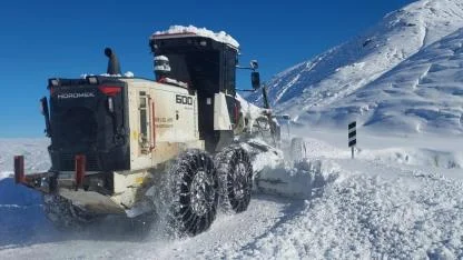Iğdır'da ulaşıma kapanan 24 köyün yolu ulaşıma açıldı