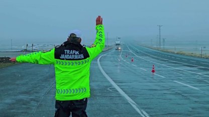 Kış lastiği denetimi sürüyor