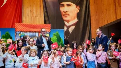 Kağızman’da çocuklar eğlenceye doydu