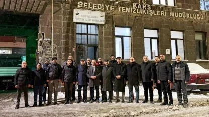 Kars Belediyesi, karla mücadele çalışmaları başlattı