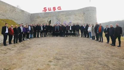 Kars heyeti Karabağ’da saha incelemesinde bulundu