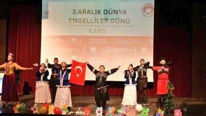 Kars’ta Engelliler Günü özel gösterilerle kutlandı