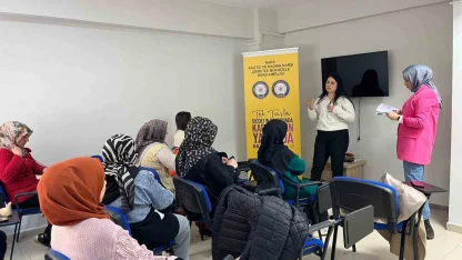 Kars’ta kadınlara KADES uygulaması tanıtıldı