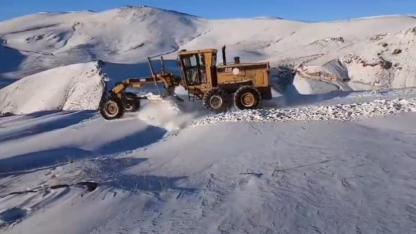 Kars’ta kapalı köy yolu kalmadı