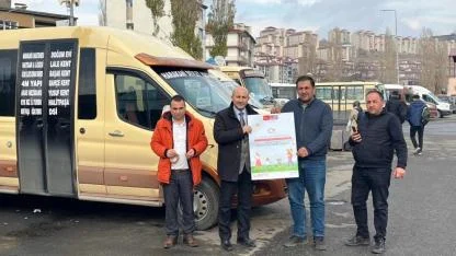 Kars’ta Koruyucu Aile Hizmeti, toplu taşıma esnafına anlatıldı