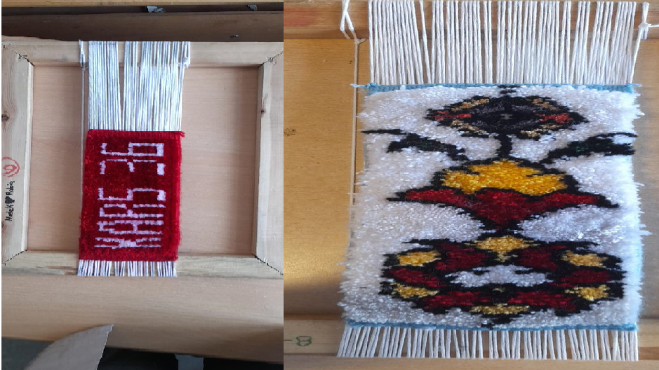 Kars’ta öğrenciler dokuma geleneğini ilmek ilmek yaşatıyor