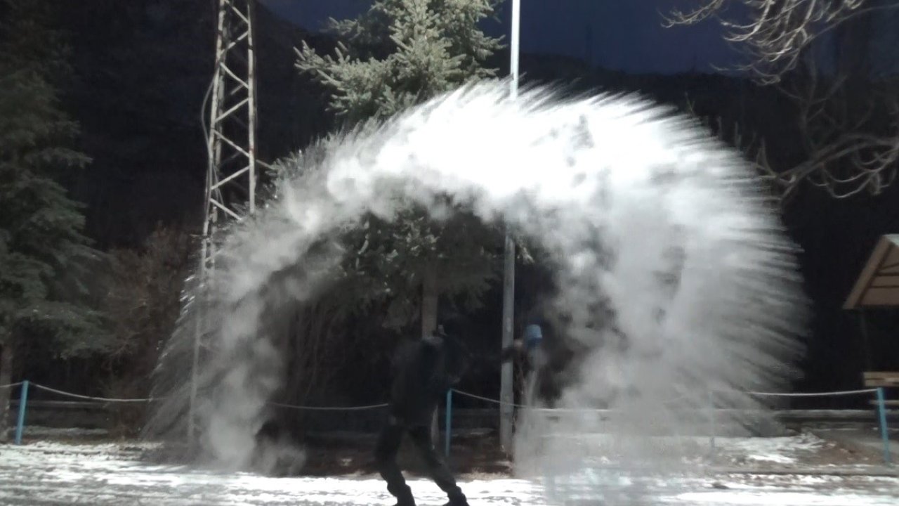 Kars’ta Sibirya soğukları etkisini sürdürüyor