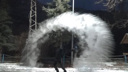 Kars’ta Sibirya soğukları etkisini sürdürüyor