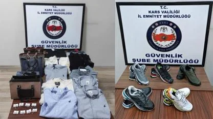 Kars’ta taklit ürünler ele geçirildi