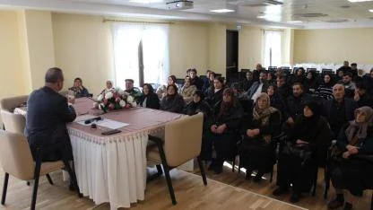 Kars'ta umre yolcuları bilgilendirdi