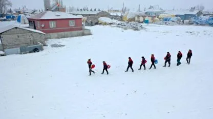 Kars'ta veteriner hekimler, her koşulda sahada