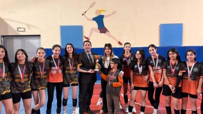 Voleybol müsabakalarında büyük heyecanı