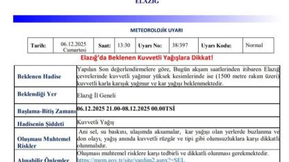 Meteorolojiden 5 il için kuvvetli yağış uyarısı