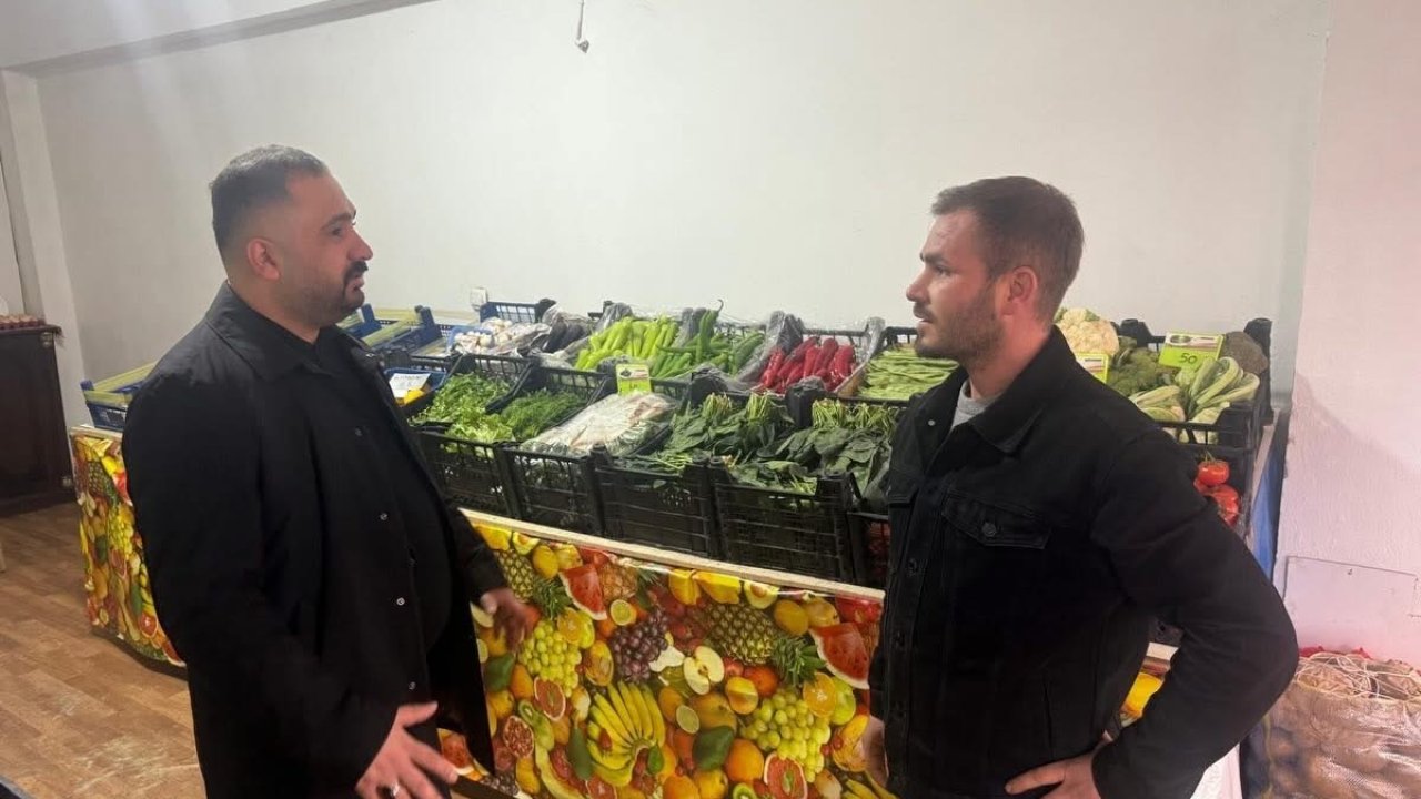 MHP Iğdır İl Başkanı Hüseyin Ateş’ten esnaf ziyaretleri