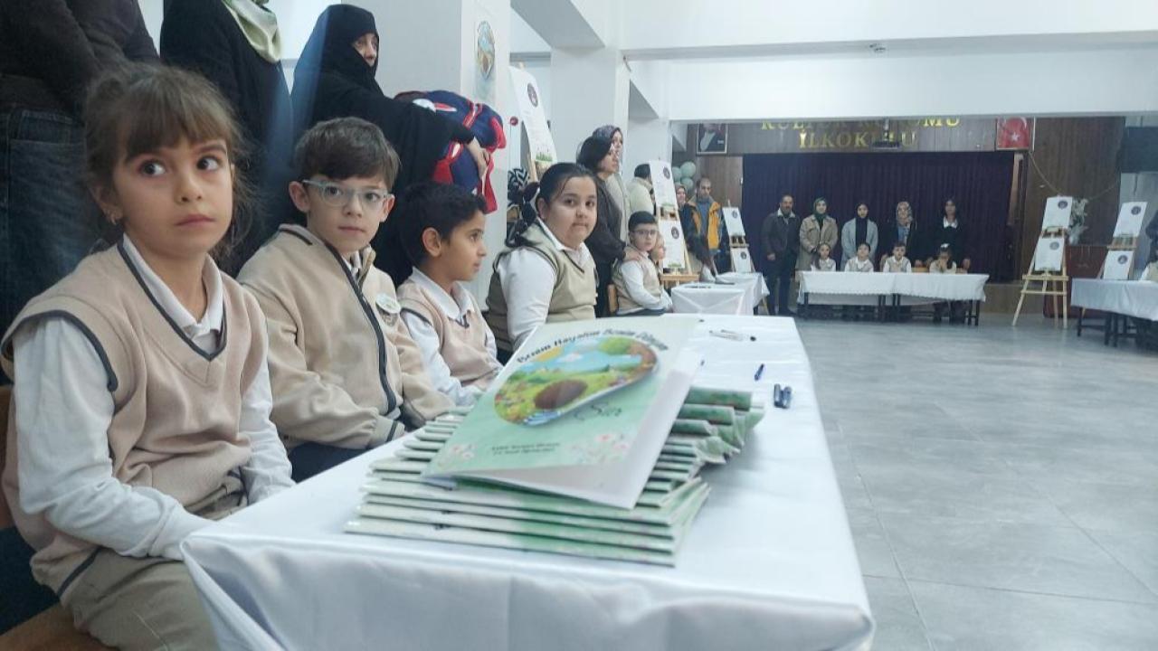 Minik yüreklerden arkadaşlarına destek