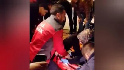 Otomobille motosiklet çarpıştı: 1 yaralı