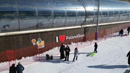 Palandöken'de yılbaşı coşkusu