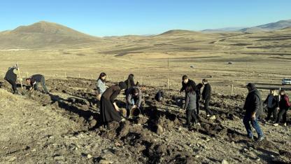 Ardahan'da meralar zenginleştiriliyor