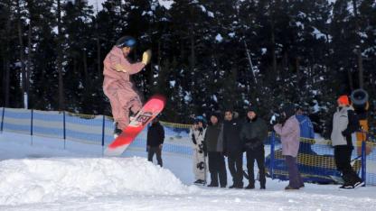 Sarıkamış Kayak Merkezi sporcuları ağırlıyor