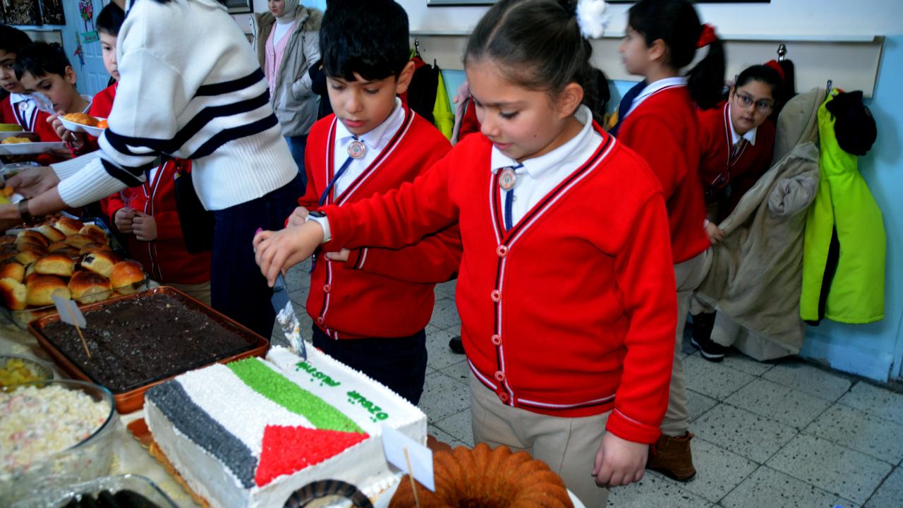 Sarıkamış'ta Filistin'e destek kermesi