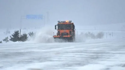 Sarıkamış'ta kar yağışı etkili oldu